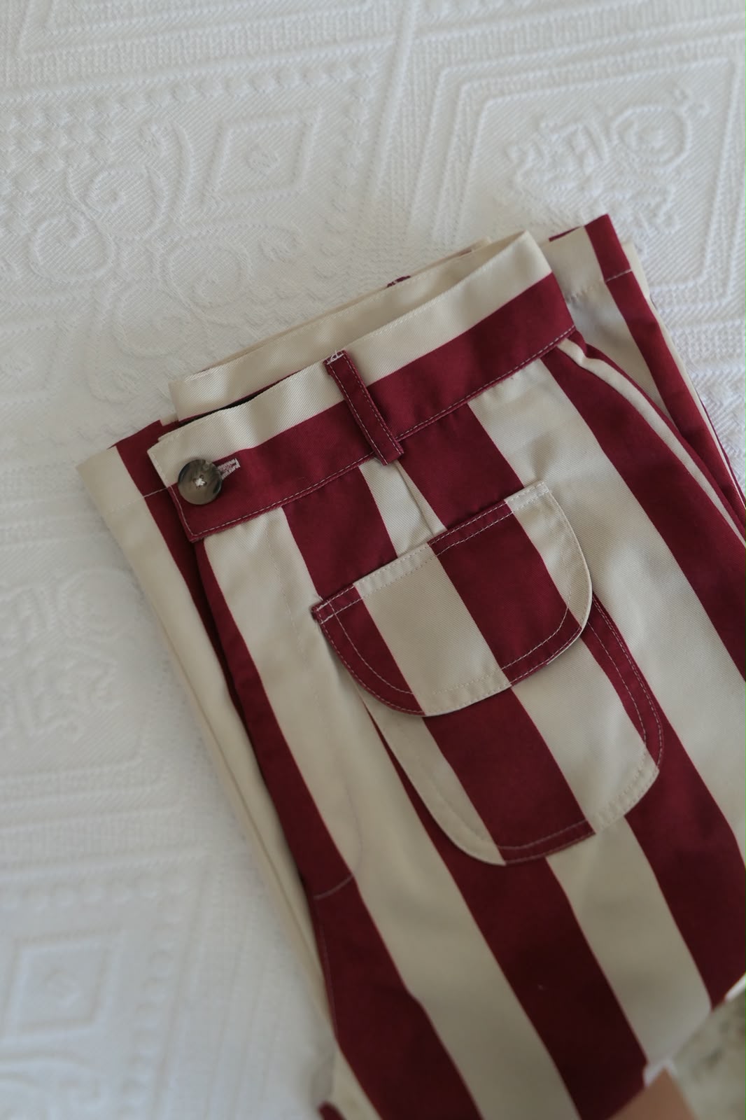 Pantalón Palazzo de Rayas Verticales con Bolsillos