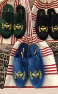 (Pre-Order) Slippers Bees Terciopelo
