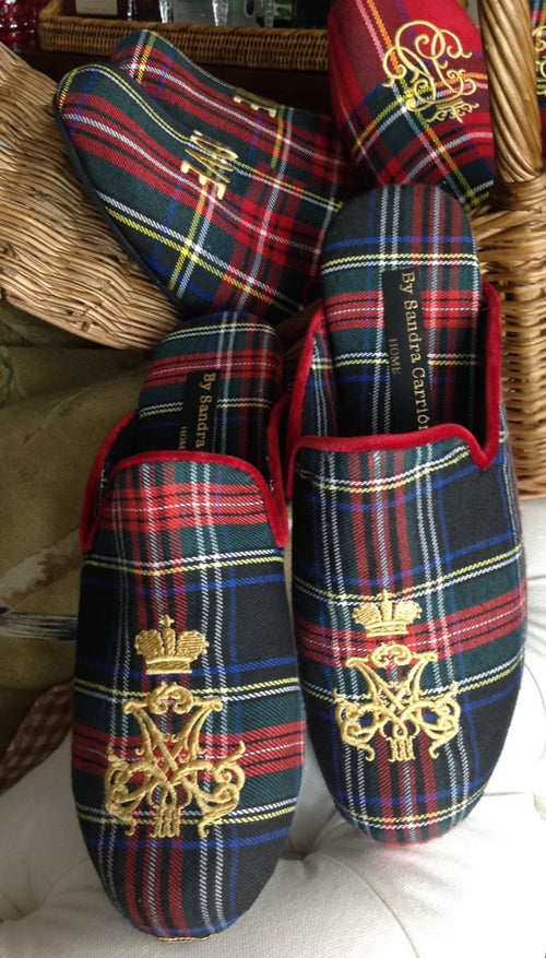 (Pre-Order) Slippers Scottish Personalizadas