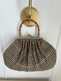 Bolso Pouch Cuadros