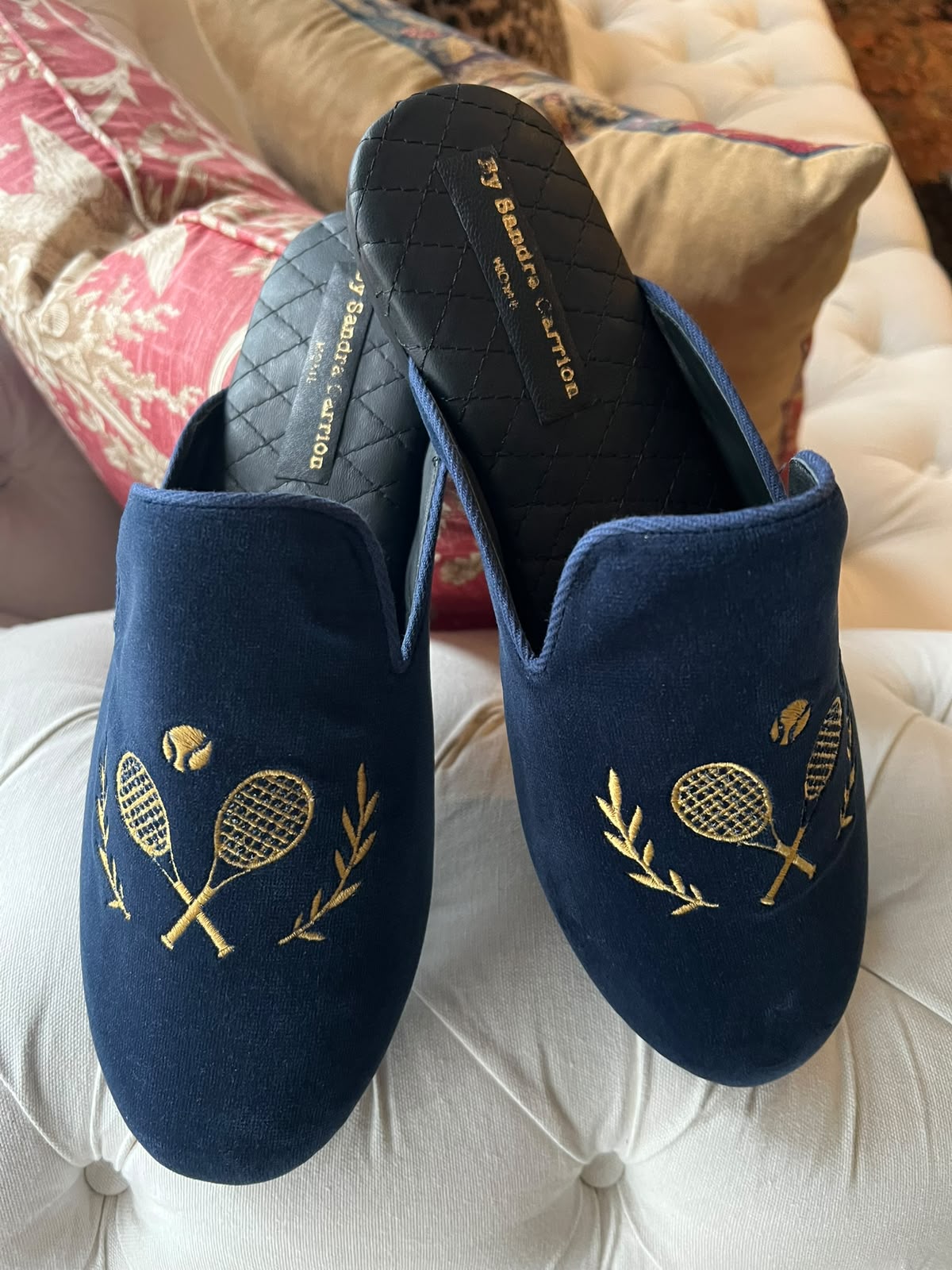 (Pre-Order) Slippers Tennis Terciopelo