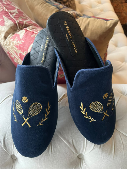 (Pre-Order) Slippers Tennis Terciopelo