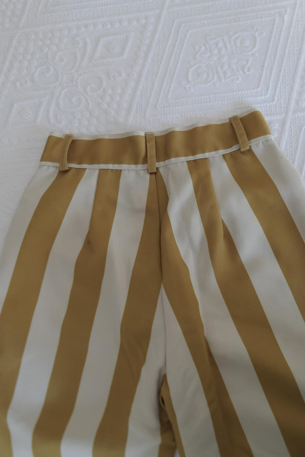 Pantalón Palazzo de Rayas Verticales con Bolsillos